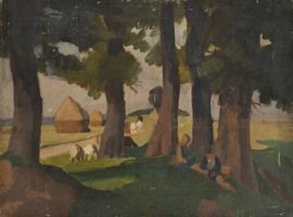 Jules Emile ZINGG (1882-1942) Environ d’Abbeville, Somme Jules Emile ZINGG (1882-1942) Environ d’Abbeville, Somme