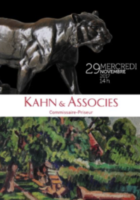 Vente MOA Kahn & associés du 22 novembre 2017